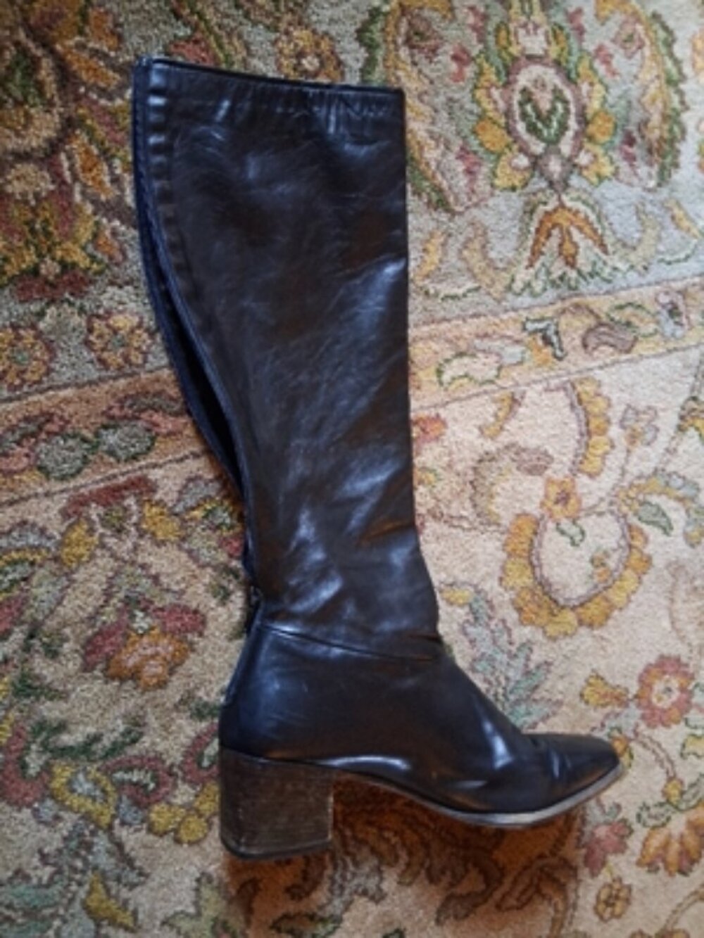 Fratelli Rossetti Womens Knee High Calf Leather Boots size 9.5 - Picture 5 of 7
